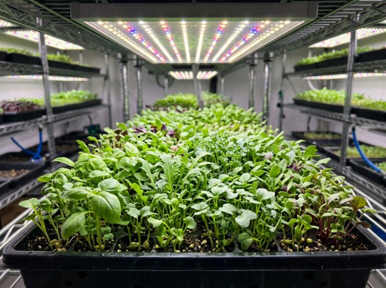 microgreens lighting