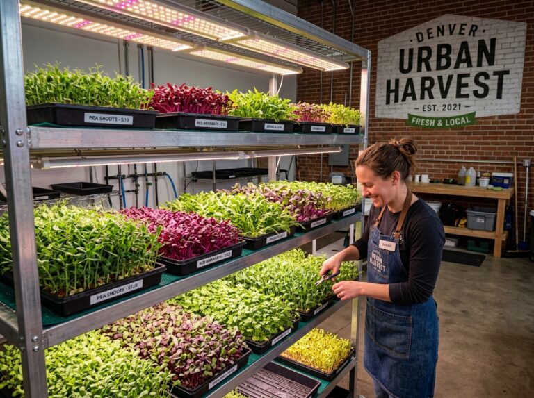 how to start a microgreen business