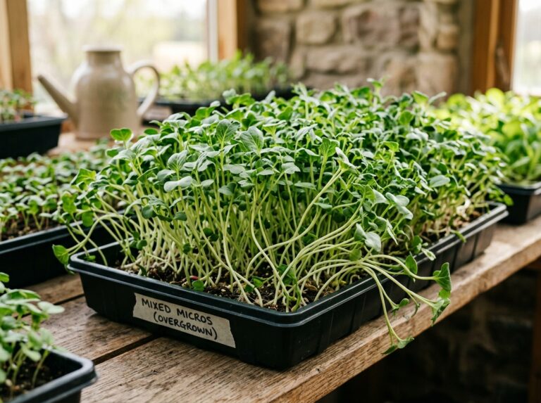 what happens if you let microgreens grow