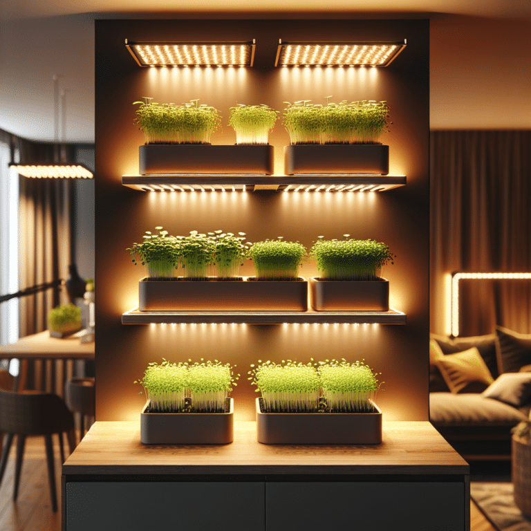 Grow Lights for Apartment Microgreens
