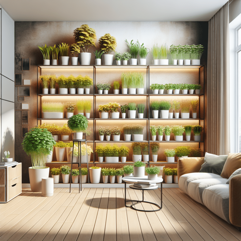 Small Apartment Microgreens Garden