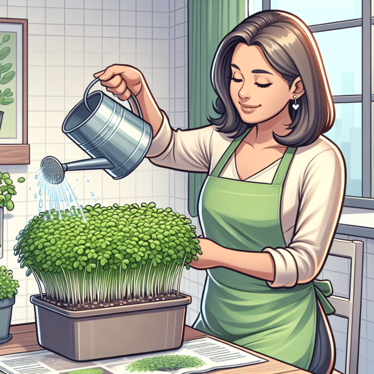 How to Water Microgreens Properly