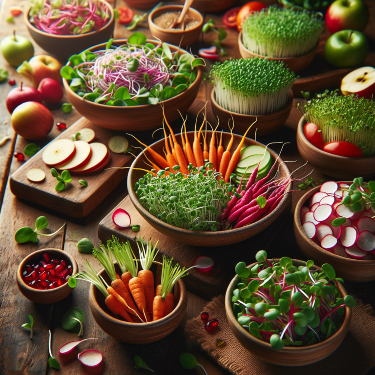 Simple and Delicious Salad Recipes Using Microgreens