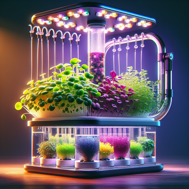 Hydroponic Microgreens at Home