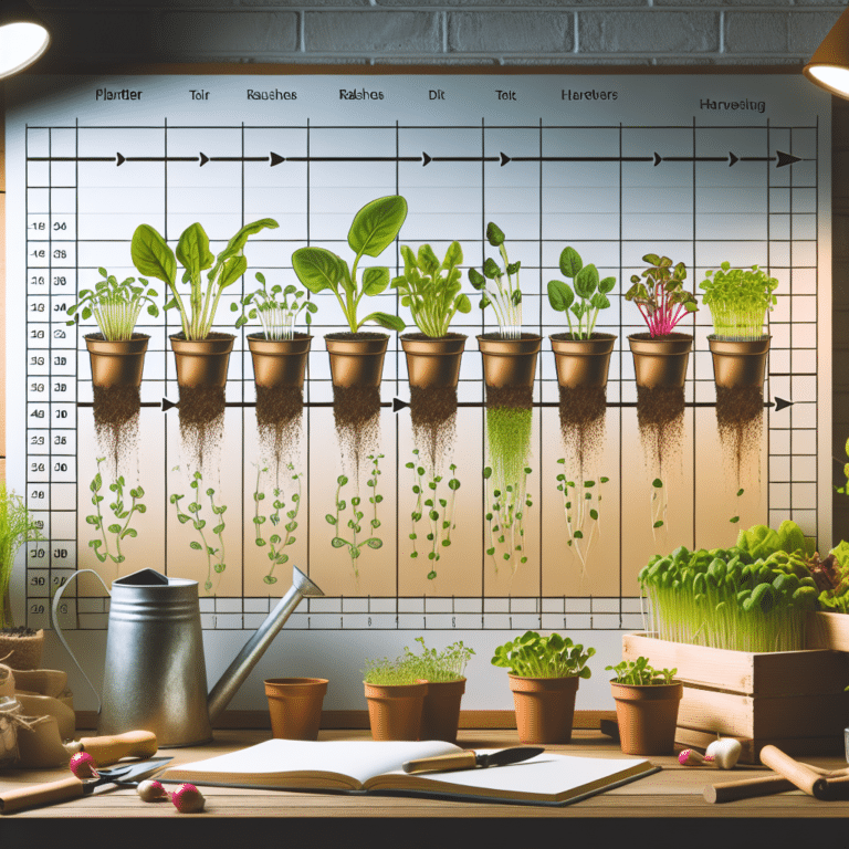Indoor Microgreens Planting Schedule