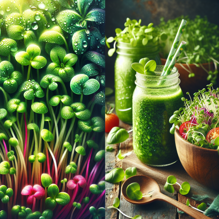 Microgreens: The Perfect Addition to Your Smoothies and Salads