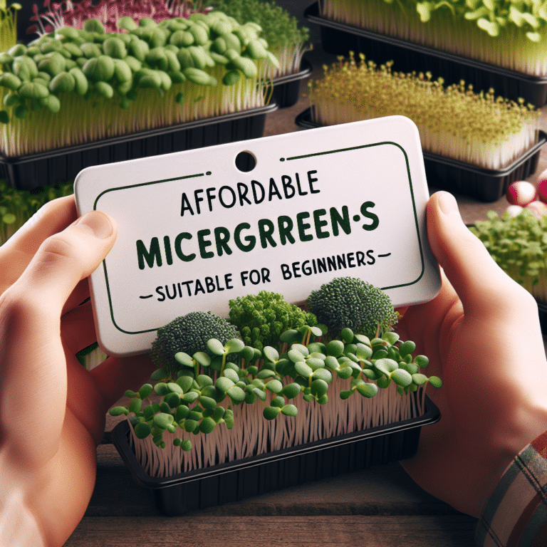 Affordable Microgreens Trays for Beginners