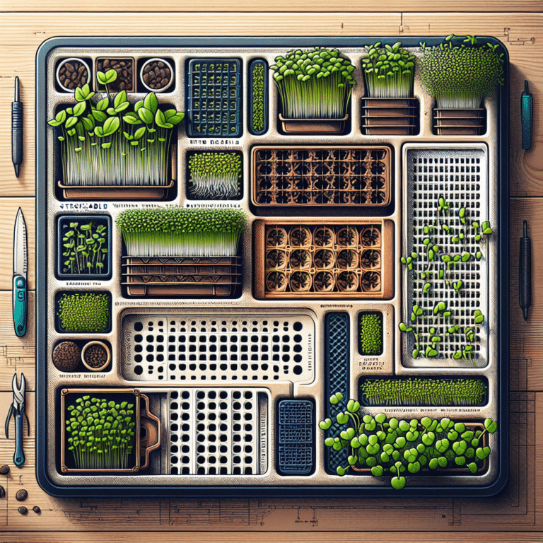 Choosing the Right Microgreens Tray: Reviews and Suggestions