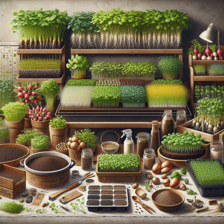 Fastest Growing Microgreens at Home