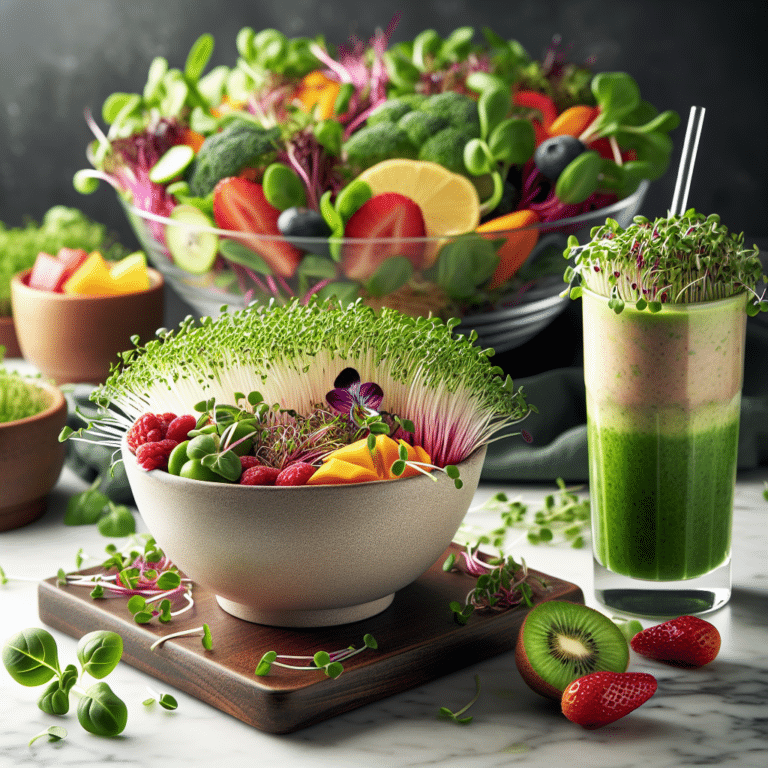 Microgreens: The Perfect Addition to Your Smoothies and Salads